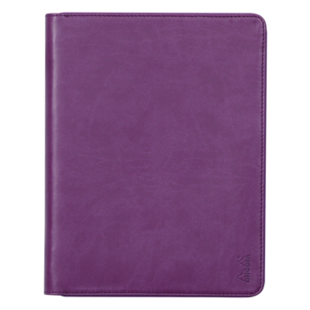 Папка деловая "Rhodiarama", 19,5x25,5 см, на молнии, фиолетовый