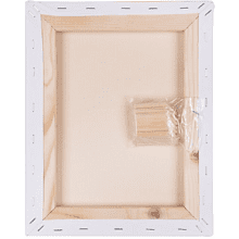 Холст на подрамнике "Сонет", 24х30 см, хлопок, 440 г/м2, крупное зерно