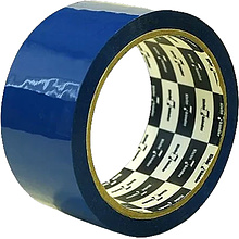 Клейкая лента упаковочная "Klebebander", 50x57 мм/м, синий