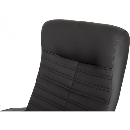 Кресло для руководителя Бюрократ "CH-480LT", экокожа, пластик, черный - 6