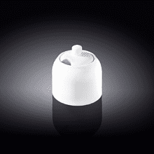 Сахарница  "WL-995017", фарфор, 280 мл, белый