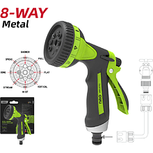 Пистолет-распылитель Deli GS EDL8764A, 3/4", 8 функций