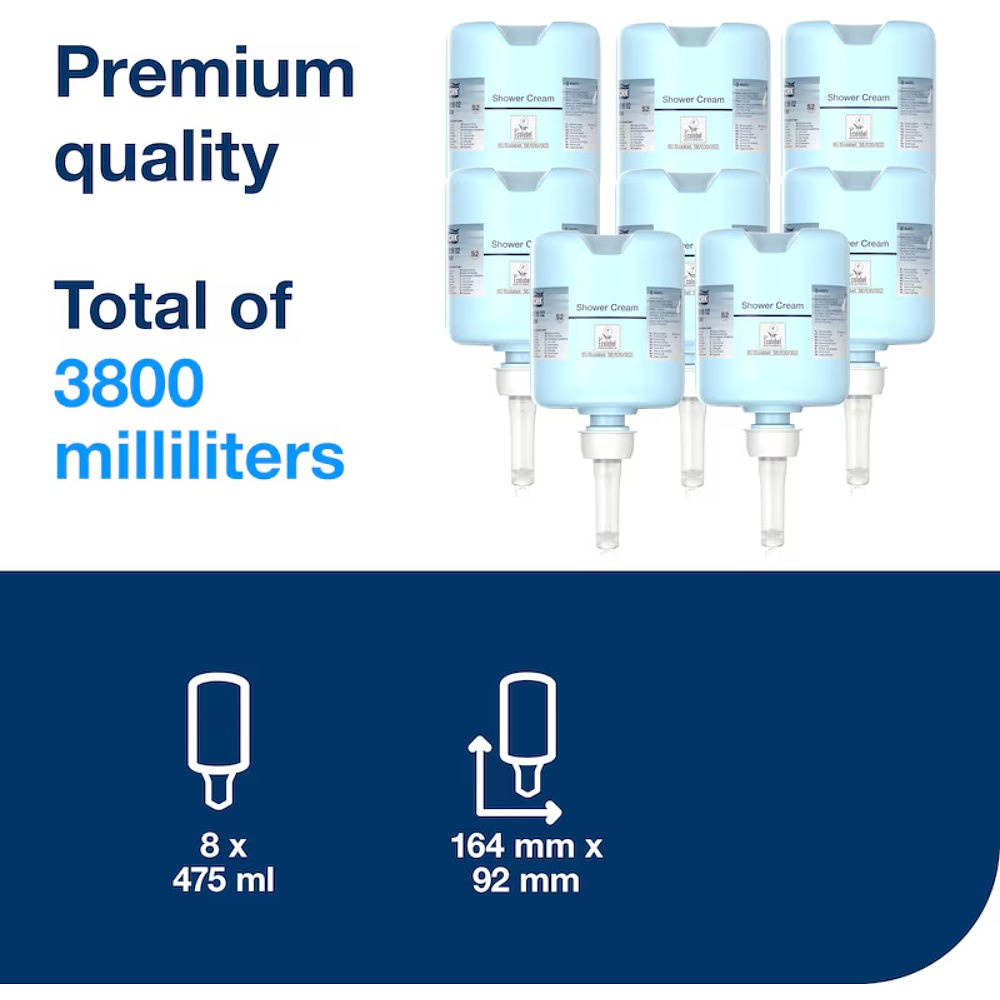 Мыло-крем TORK Premium, 475 мл, для душа, S2 мини - 3