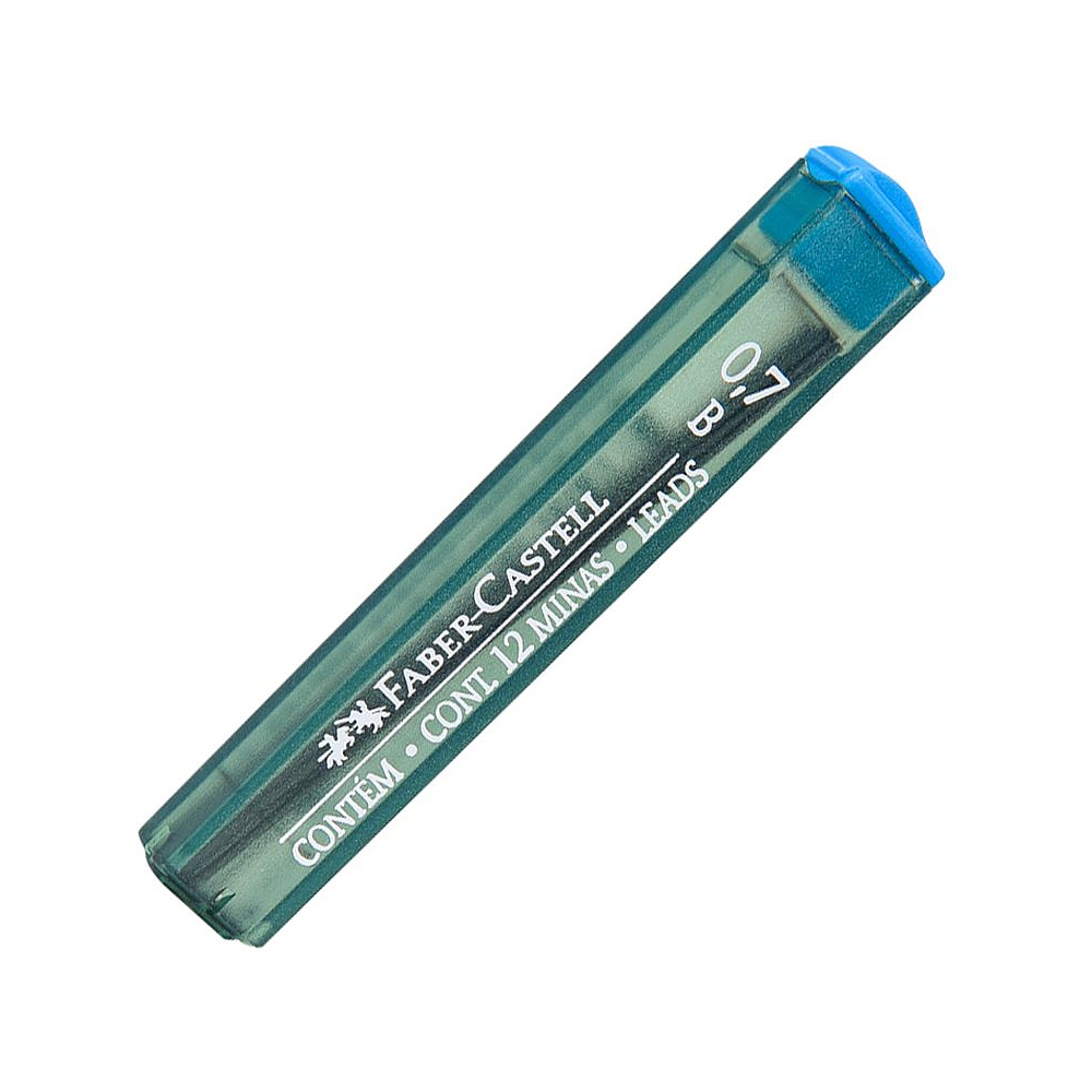 Грифели для автоматического карандаша "Polymer", B, 0.7 мм, 12 шт