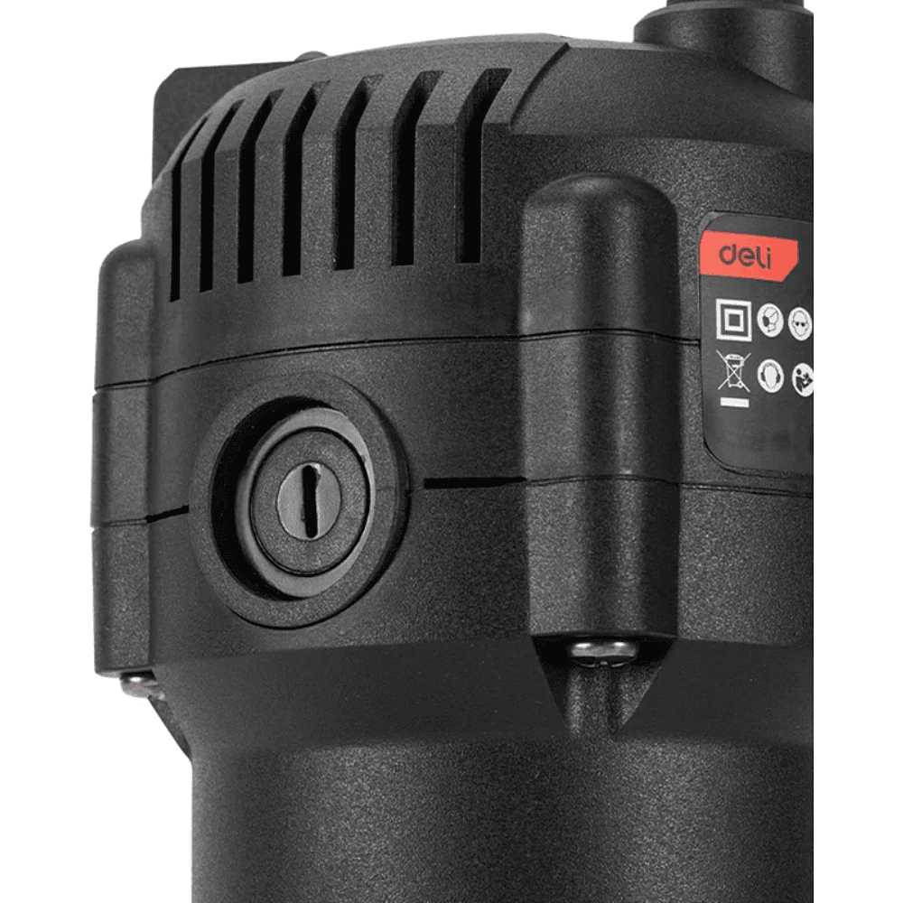 Фрезер кромочный Deli RS EDE-XB550-1E, 550 Вт, 6 мм, коробка, черный - 6