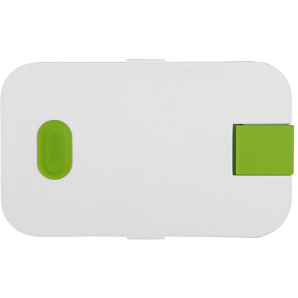 Контейнер для еды "Neo", зеленое яблоко, белый - 6