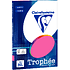 Бумага цветная "Trophée", А4, 100 листов, 80 г/м2, ярко-розовый