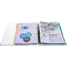 Папка-регистратор "Exacompta", A4, 50 мм, ПВХ, белый