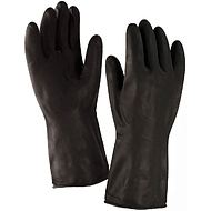 Перчатки кислотощелочестойкие, тип 2, К80 Щ40, р-р 9, черный