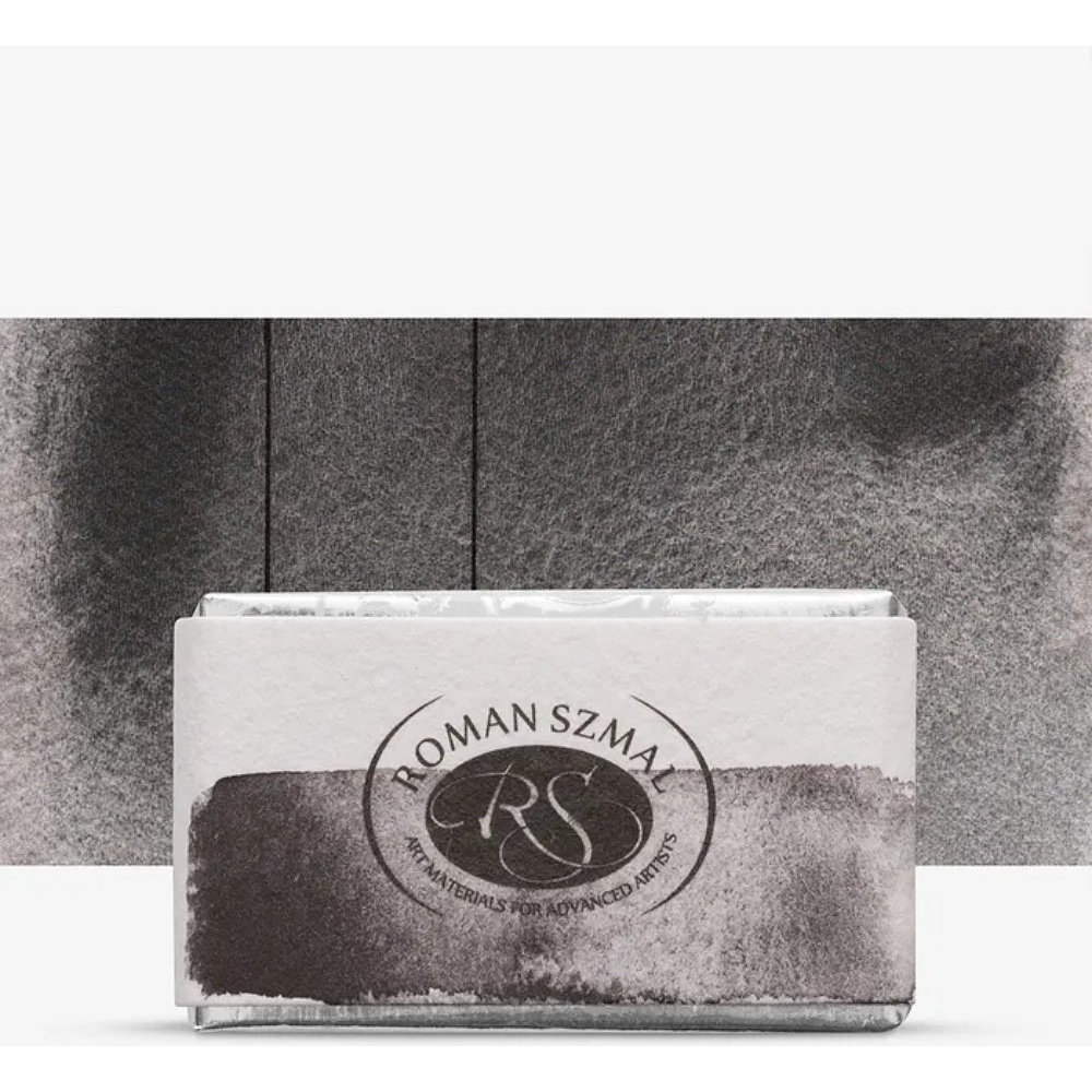 Краски акварельные "Aquarius", 273  хромит железа чёрный, кювета - 2