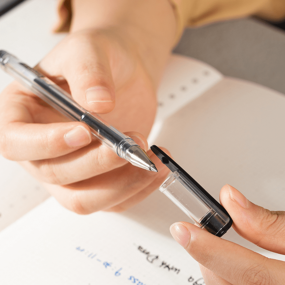 Ручка гелевая "Every", 0.5 мм, прозрачный - 9