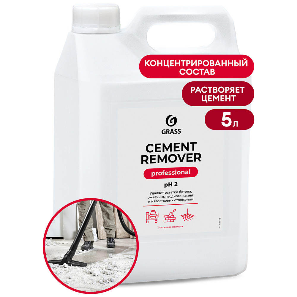 Средство моющее после ремонта "Cement Remover" 5,8 кг