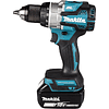 Дрель-шуруповерт аккумуляторная MAKITA DDF489RTJ, 18 В, 73 Нм, 5.0Ачx2, MakPac 2 - 4