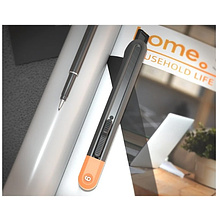 Нож для бумаги "Deli Home", 9 мм, оранжевый