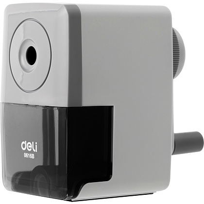 Точилка "Deli 016-16B", механическая, 1 отверстие, ассорти - 2