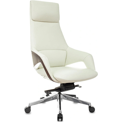 Кресло для руководителя "Бюрократ DAO-2" с подголовником, белый