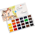 Набор красок акварельных "Сонет", 24 цвета, кюветы