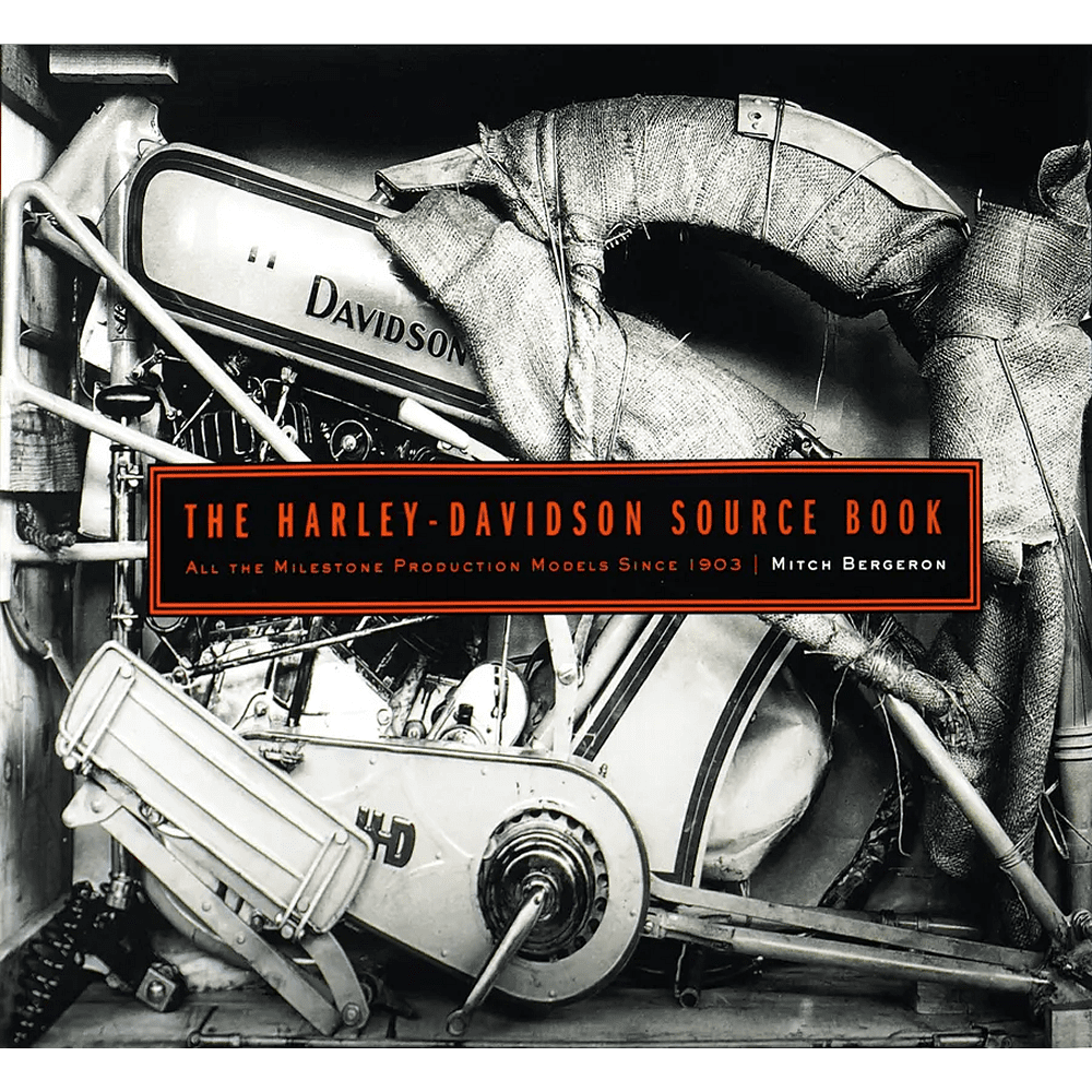Книга на английском языке "The Harley-Davidson Source Book", Mitch Bergeron