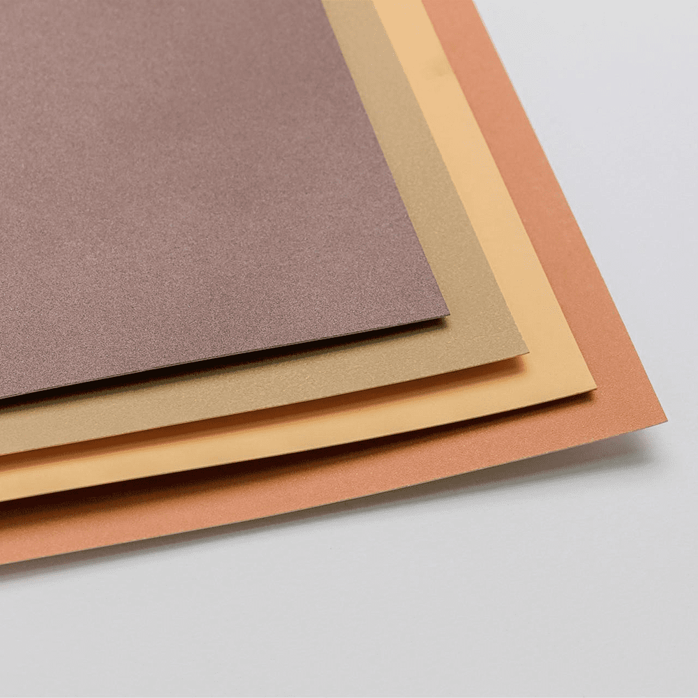Блок бумаги для пастели "PastelGrain" 4 оттенка, 30х40см, 360 г, 12 листов, №2 - 3