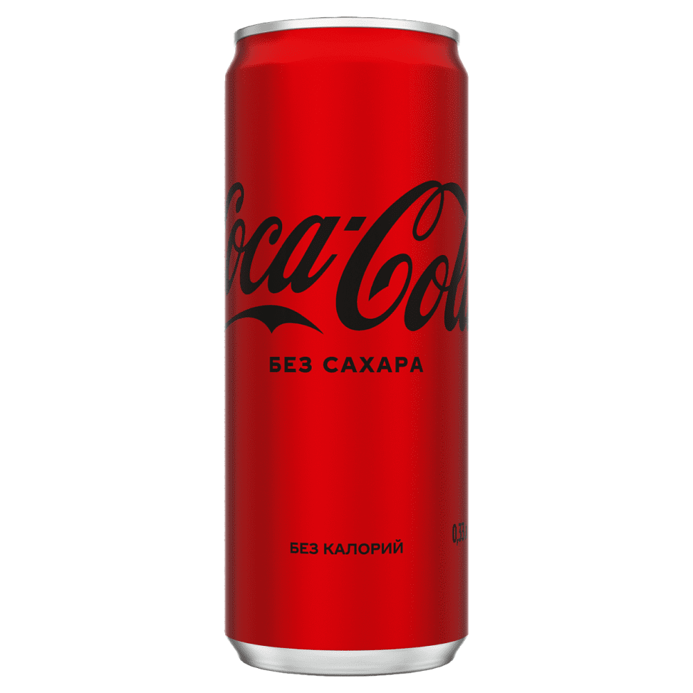 Напиток "Coca-Cola Zero", 0.33 л