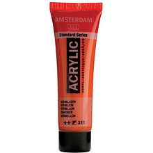 Краски акриловые "Amsterdam", 311 киноварь, 20 мл, туба