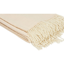 Плед "Dapple", 160x210 см, акрил, бежевый