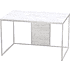 Стол письменный "DT-1", 1200х800х740 мм, белый, белый крафт
