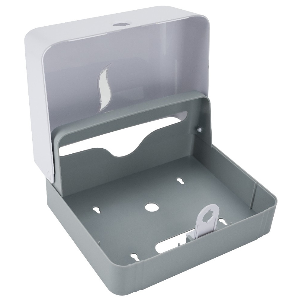 Диспенсер для полотенец листовых BXG-PD-8228, ABS-пластик, белый - 3