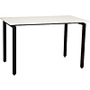 Стол письменный "Сиэтл", 1200х700х750 мм, черный, белый - 3
