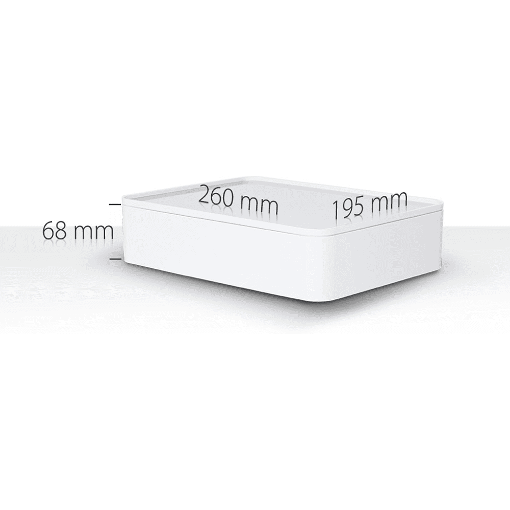 Блок закрытый "Allison", белый - 3