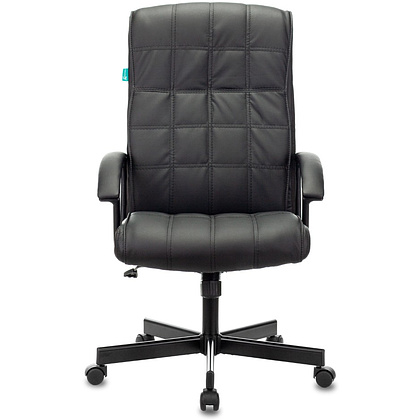 Кресло для руководителя Бюрократ CH-823AXSN, экокожа, черный, металл - 3
