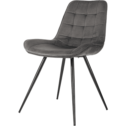 Стул Бюрократ "CH-K2", ткань, темно-серый, металл - 2