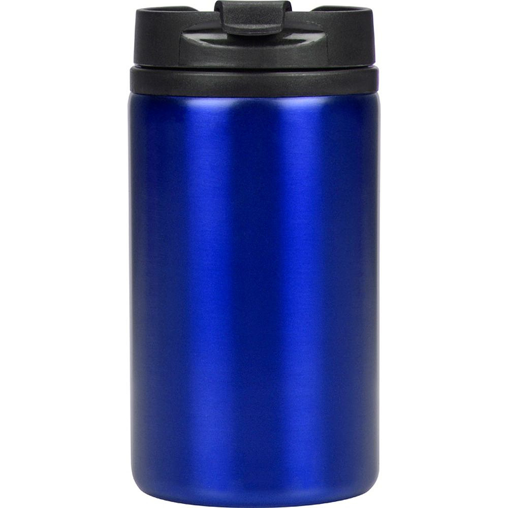 Кружка термическая "Jar", металл, пластик, 250 мл, синий, черный - 3