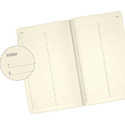 Блокнот "Aquarela Mallow", А5, 96 листов, линейка, лиловый - 4