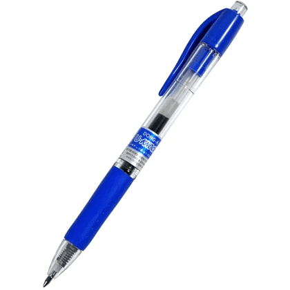 Ручка гелевая "U-knock", 0.7 мм, голубой, стерж. синий - 2