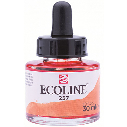 Жидкая акварель "ECOLINE", 237 оранжевый темный, 30 мл