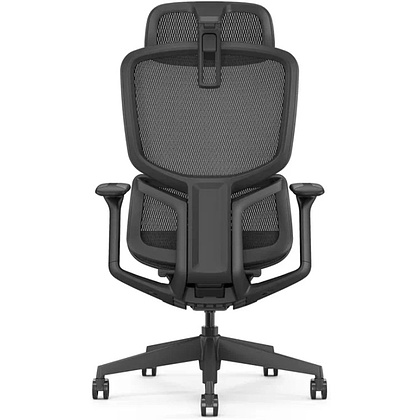 Кресло компьютерное SitZone E-JX-001А, сетка, пластик, черный - 5