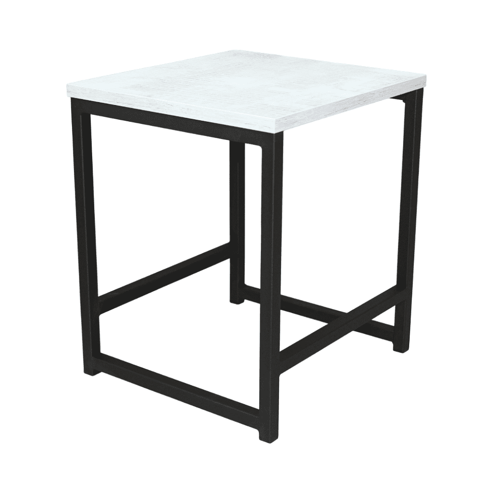 Табурет RION ALLERD, металл, ЛДСП, черный муар, Энигма