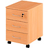 Коллекция Столица тумба мобильная С-032/1, 400х500х576 мм, бук