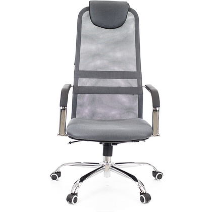 Кресло для руководителя EVERPROF "EP-708", ткань, сетка, металл, серый - 2