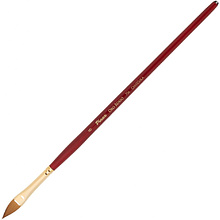 Кисть для рисования "Pinax ORO ROSSO", синтетика, "кошачий язык", №8
