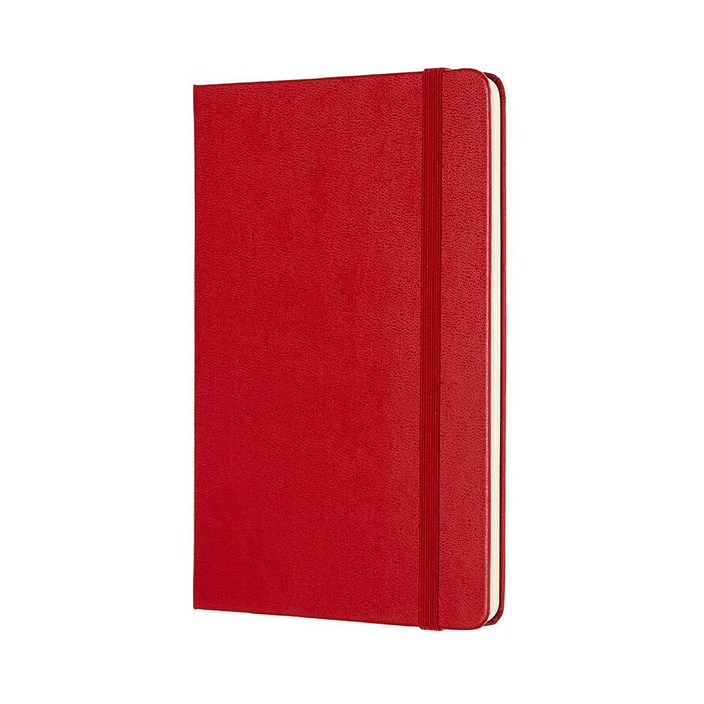 Блокнот "Classic Medium", А5, 120 листов, нелинованный, красный - 2