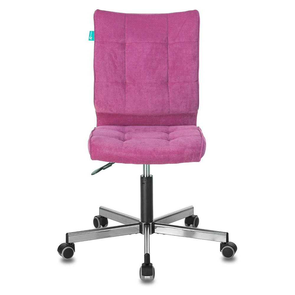 Кресло для персонала "Бюрократ СH-330M/LT", ткань, металл, малиновый - 2