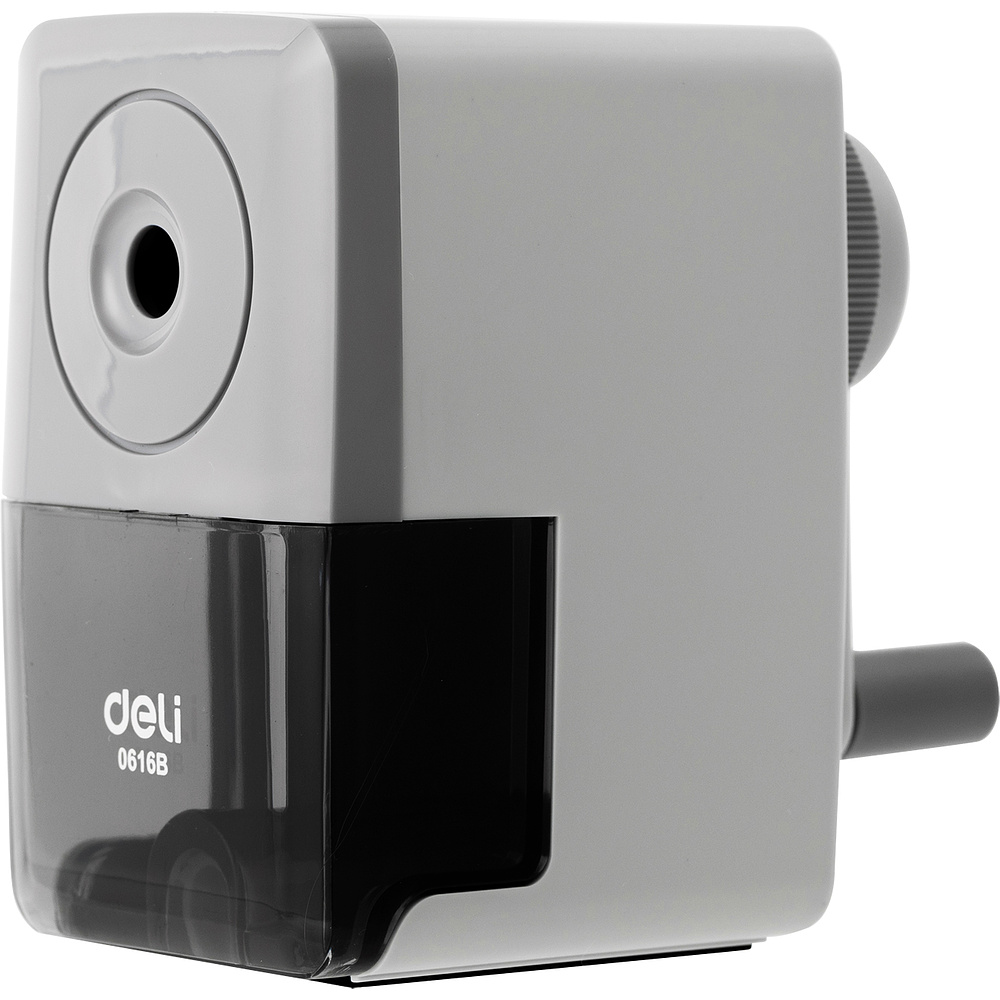 Точилка "Deli 016-16B", механическая, 1 отверстие, ассорти - 2