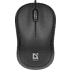 Мышь Defender Patch MS-759, проводная, 1000 dpi, черная