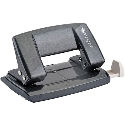 Дырокол "Aion-10G Metallic C. Grey", 10 листов, темно-серебристый