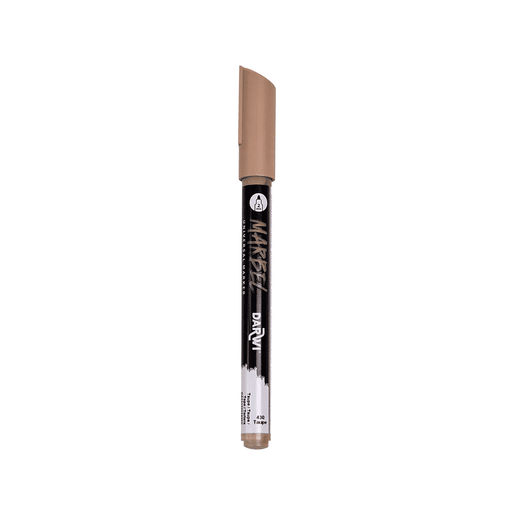 Маркер акриловый "Darwi.Marbel" 430, серо-коричневый