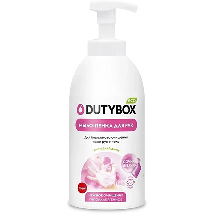 Мыло-пена Dutybox Bubble gum, экологичное, 500 мл