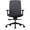Кресло для руководителя Bestuhl "J1", сетка, ткань, пластик, черный  - 2