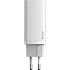 Сетевое зарядное устройство Baseus CCGAN2L-B02 GaN2 Lite Quick Charger Type-C+USB 65W White